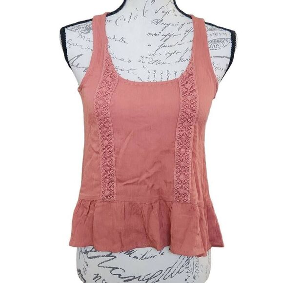 Hippie Rose Tops - Hippie Rose Women's Size XS Toasted Clay BohO Sleeveless Tank